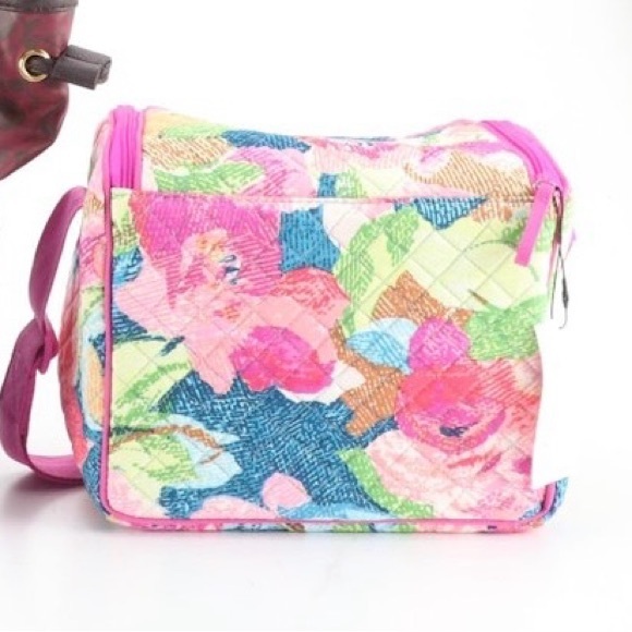 VERA BRADLEY Small Iconic Stay Cooler Lunch Box - Picture 3 of 6